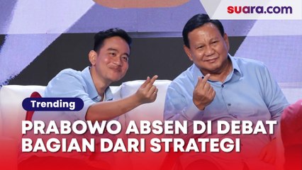 Bukan Karena Takut, Absennya Prabowo-Gibran di Debat Publik Diklaim Bagian dari Strategi
