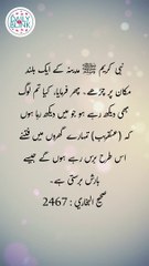 Daily Hadees | Hadees Sharif | Sahih Bukhari 2467 || Daily Blink #shorts #viral #sahihbukhari