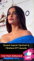 Sonam Kapoor Spotted in Filmfare OTT Awards