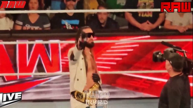 Drew McIntyre Destroys Seth Rollins & Jey Uso Saves Seth Rollins From Drew McIntyre (Full Segment) - WWE Monday Night Raw (November 27 2023) Live
