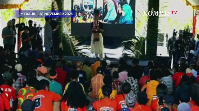 [FULL] Pidato Politik Ganjar Pranowo Kampanye Perdana Pilpres 2024 di Merauke, Papua