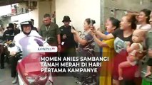 Anies Sambangi Warga Tanah Merah di Hari Pertama Kampanye Pilpres 2024