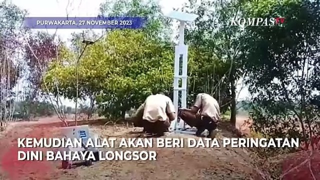 Keren, 3 Siswa SMK di Purwakarta Ciptakan Alat Deteksi Longsor secara Real Time