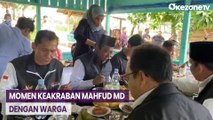 Asyiknya Makan Siang Mahfud MD Bareng Warga Sabang, Usai Kampanye Hari Pertama
