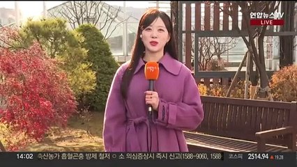 [날씨]] 찬바람 쌩쌩, 낮에도 추워…동쪽 산불 등 화재 주의해야