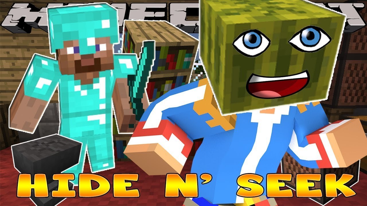3 MAL KARPUZ ( Çok Komik Olay ) - Minecraft Minigame Saklambaç ( Hide And Seek )