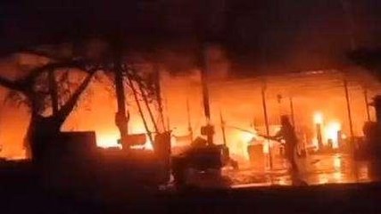 Video: विद्युत मंडल कार्यालय परिसर में लगी आग, मौके पर फायर ब्रिगेड