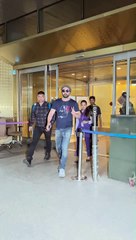 Rockstar Actor Ranbir Kapoor Spotted At Airport All Charged Up