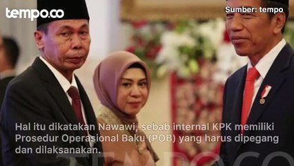Nawawi Pomolango Larang Pimpinan KPK Umumkan Tersangka Tanpa Pengumuman Penahanan Resmi