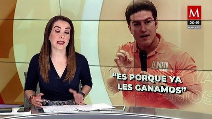 Samuel García se defiende de ataques de Vicente Fox y Claudio X. González