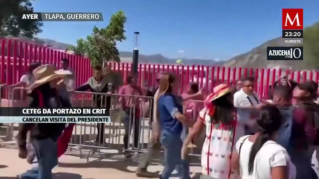 AMLO acusa de provocadores a trabajadores de la educación en Guerrero