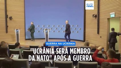 "Ucrânia será membro da NATO" após a guerra, garante secretário-geral Jens Stoltenberg