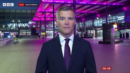 Mark Harper hails first transatlantic 'green fuel' flight at Heathrow