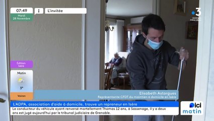 Isabelle Reynaud de l'ADPA, invitée d'ICI Matin