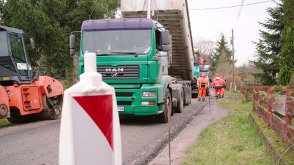 Gazeta Lubuska. Lubrza. Remont drogi w Nowej Wiosce