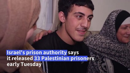 'It's an indescribable joy': released prisoner arrives home in East Jerusalem