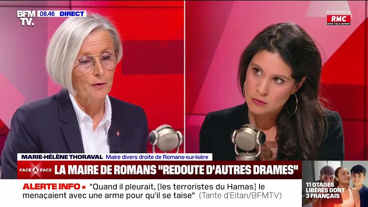 Meurtre de Thomas - La maire de Romans-sur-Isère estime que "ne pas avoir donné le nom des agresseurs est indécent ! Pourquoi quand il s'agit d'un autre drame, on les communique tout de suite?" - Regardez
