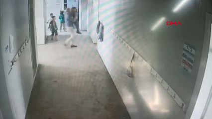 Müdür yardımcısı 6 yaşındaki öğürenciyi havya kaldırıp fırlattı