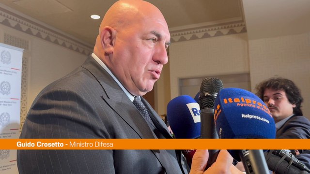 Crosetto Con Guterres discusso del ruolo Unifil a nord Israele