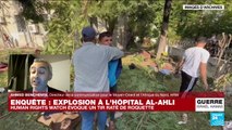 Explosion à l’hôpital Al-Ahli à Gaza : Human Rights Watch évoque un tir de roquette raté
