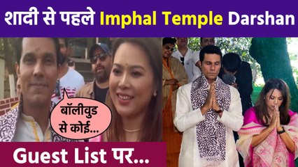 Randeep Hooda Lin Laishram Before Marriage Imphal Temple Darshan, Guest List Bollywood से...|
