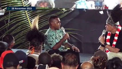 [FULL] Dialog Ganjar dengan Warga Papua saat Kampanye di Merauke, Singgung Money Politic