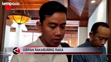 Gibran Masuk Kantor Seperti Biasa di Solo Meski Hari Pertama Kampanye