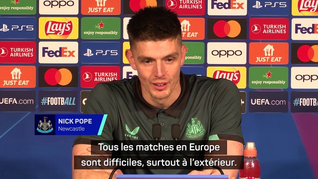 Pope : Tous les matches en Europe sont difficiles, surtout à l'extérieur