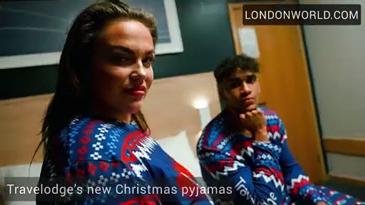 Travelodge Christmas pyjamas