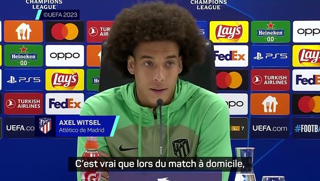 Witsel s'attend à une ambiance très, très chaude face au Feyenoord