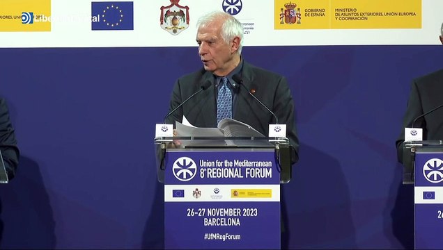 Borrell endurece su discurso contra Hamás y pide apoyar a la Autoridad Palestina