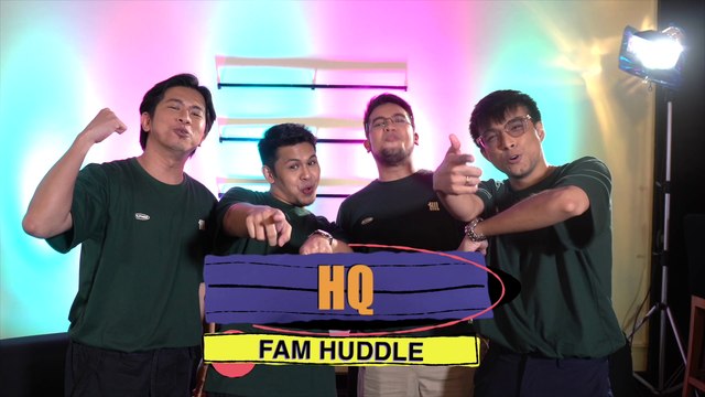 Family Feud: Fam Huddle with team HQ | Online Exclusive