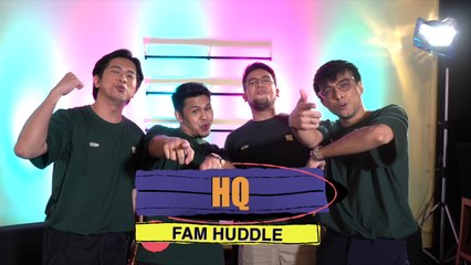 Family Feud: Fam Huddle with team HQ | Online Exclusive