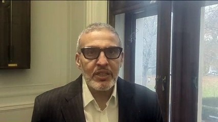 Professor Ghassan Abu-Sittah on his return from Gaza