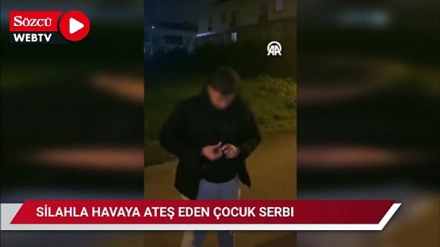Havaya ateş eden 16 yaşındaki çocuk ve arkadaşı serbest bırakıldı