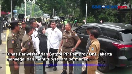 Download Video: Temukan Narkoba saat Razia, Tempat Hiburan Malam di Jakarta Selatan Ditutup Permanen