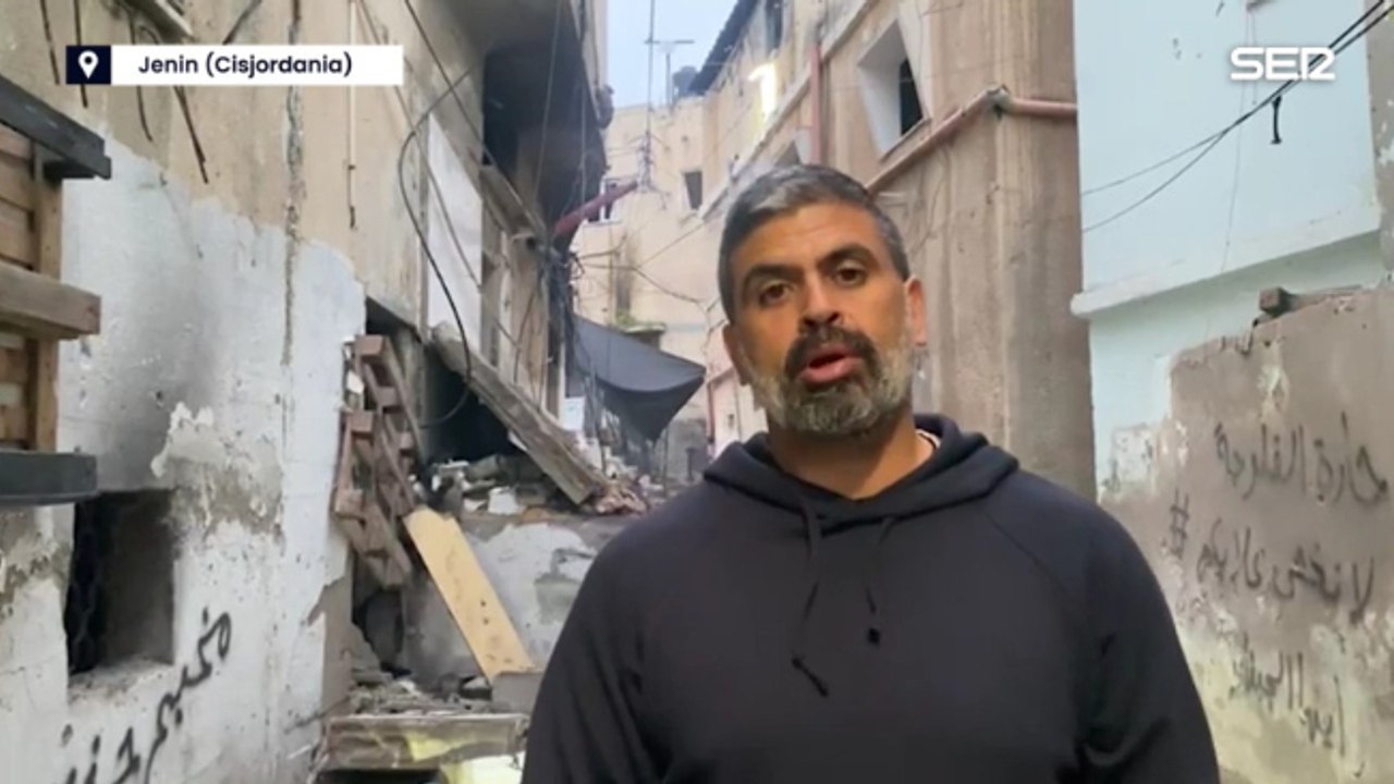 La tregua no llega a Cisjordania: la crónica de la SER desde el campo de refugiados de Jenin