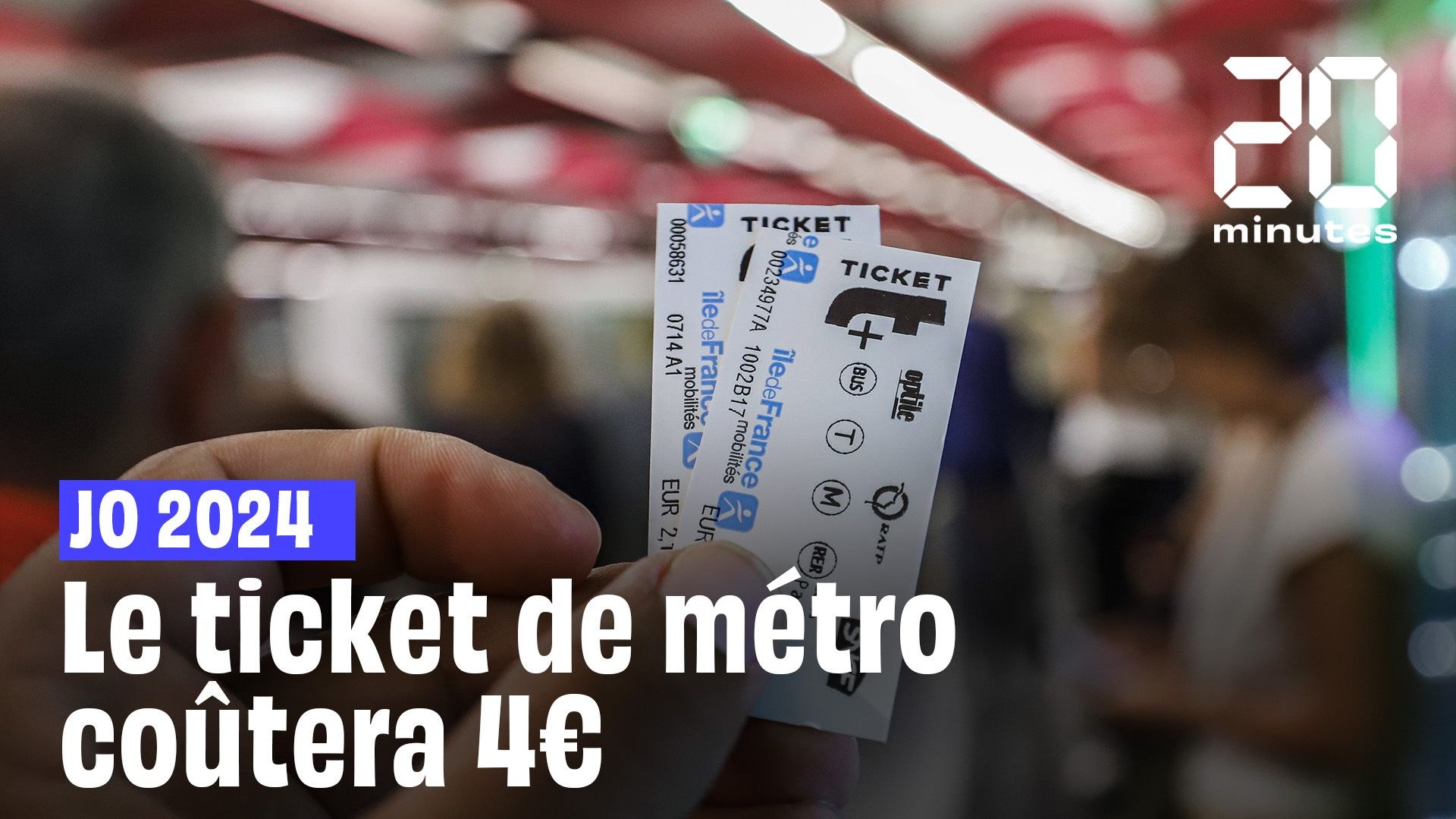 JO 2024 : Valérie Pécresse annonce doubler le prix du ticket de métro -  Vidéo Dailymotion