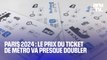 Le prix du ticket de métro va presque doubler pendant les Jeux Olympiques et Paralympiques