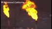 BREAKING: Intense flaring Erupts at Chevron Richmond Refinery as Power Failure