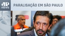 Ricardo Nunes monitora movimentações de ônibus na capital paulista