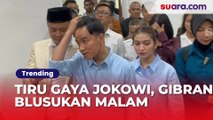 Tiru Gaya Jokowi, Gibran Blusukan Malam Hari