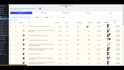 Augmentez les prix des produits WooCommerce en masse d'un pourcentage spécifique dans une catégorie spécifique