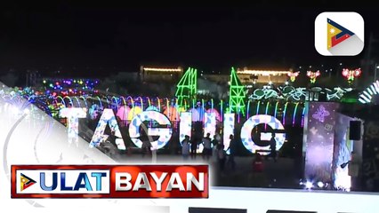 Taguig City, ibinida ang kanilang Christmas display