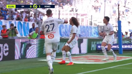 2022-2023 I OM 1-1 Rennes : Le but de Matteo Guendouzi