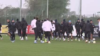 Napoli train ahead of Real Madrid UEFA Champions League game
