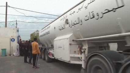 가자지구 북부에 연료 공급 재개 / YTN