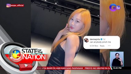 Dance cover ni Giselle ng AESPA, sa 'B.A.D.' single ng pinay na si Denise Julia, umani ng libo-libong views | SONA