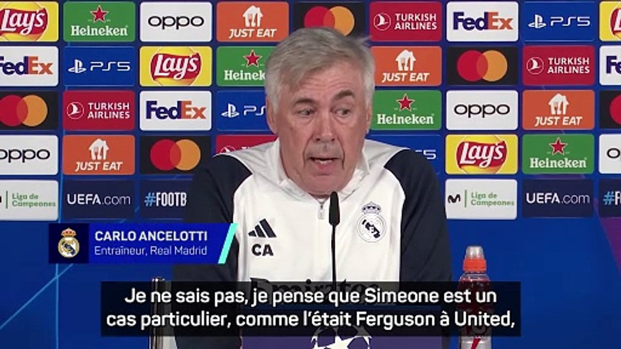 Ancelotti ne se voit pas au Real Madrid pendant 15 ans