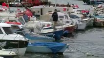 Pendik'te kuvvetli rüzgar nedeniyle 3 tekne battı